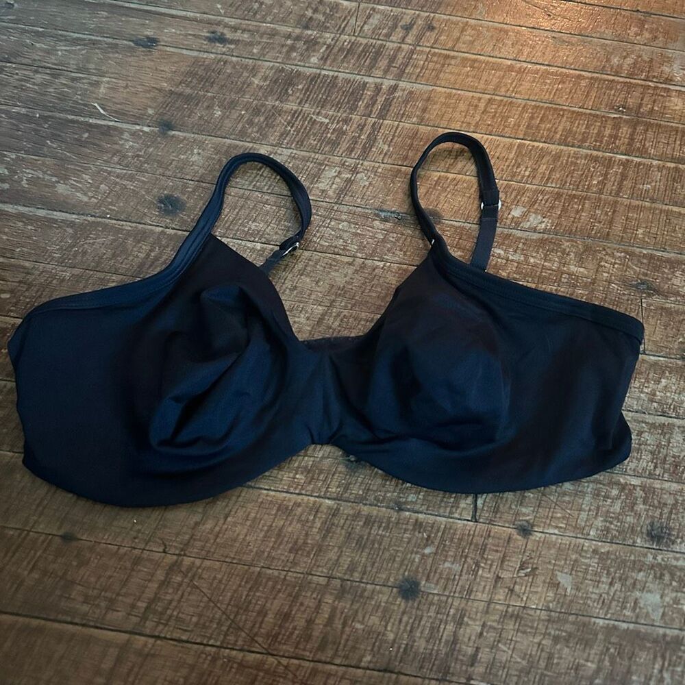 Wacoal retro chic full figure black jersey 38D sexy bra